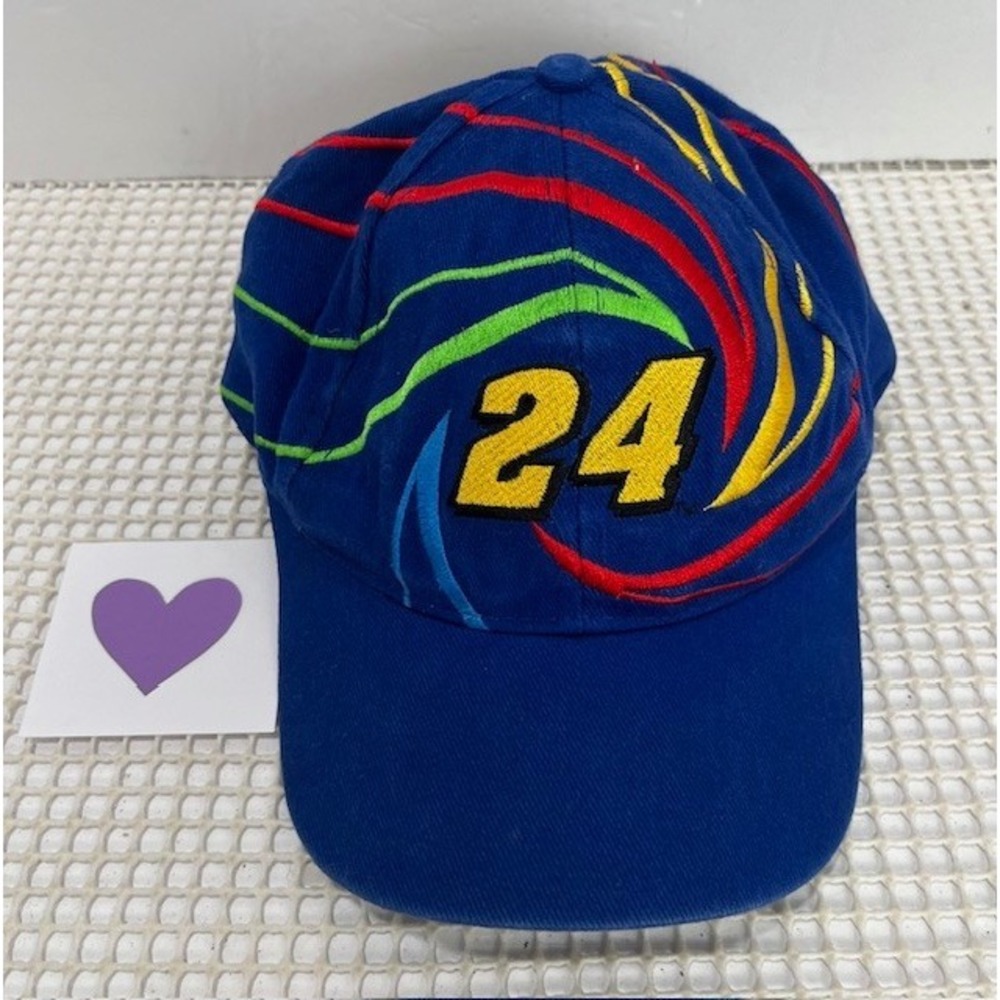 Chase hat Authentics Jeff Gordon Nascar Snapback Cap Blue #24